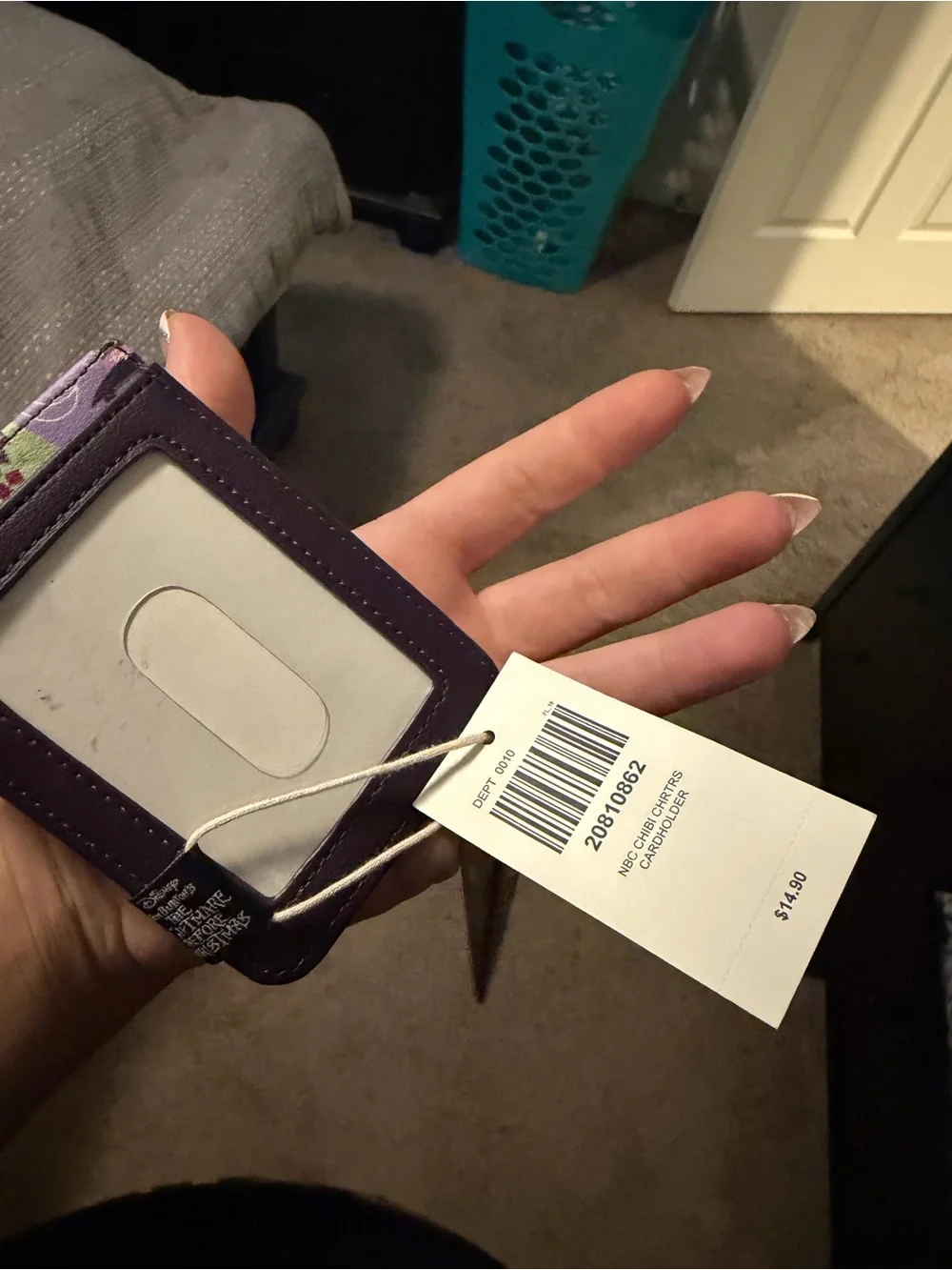 NWT The Nightmare Before Christmas Purple Mini Backpack by Loungefly